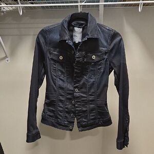 G-Star Dark Blue Denim Jacket for Women